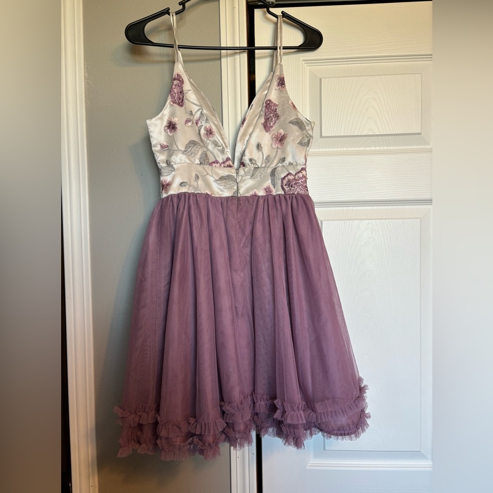 floral formal dress